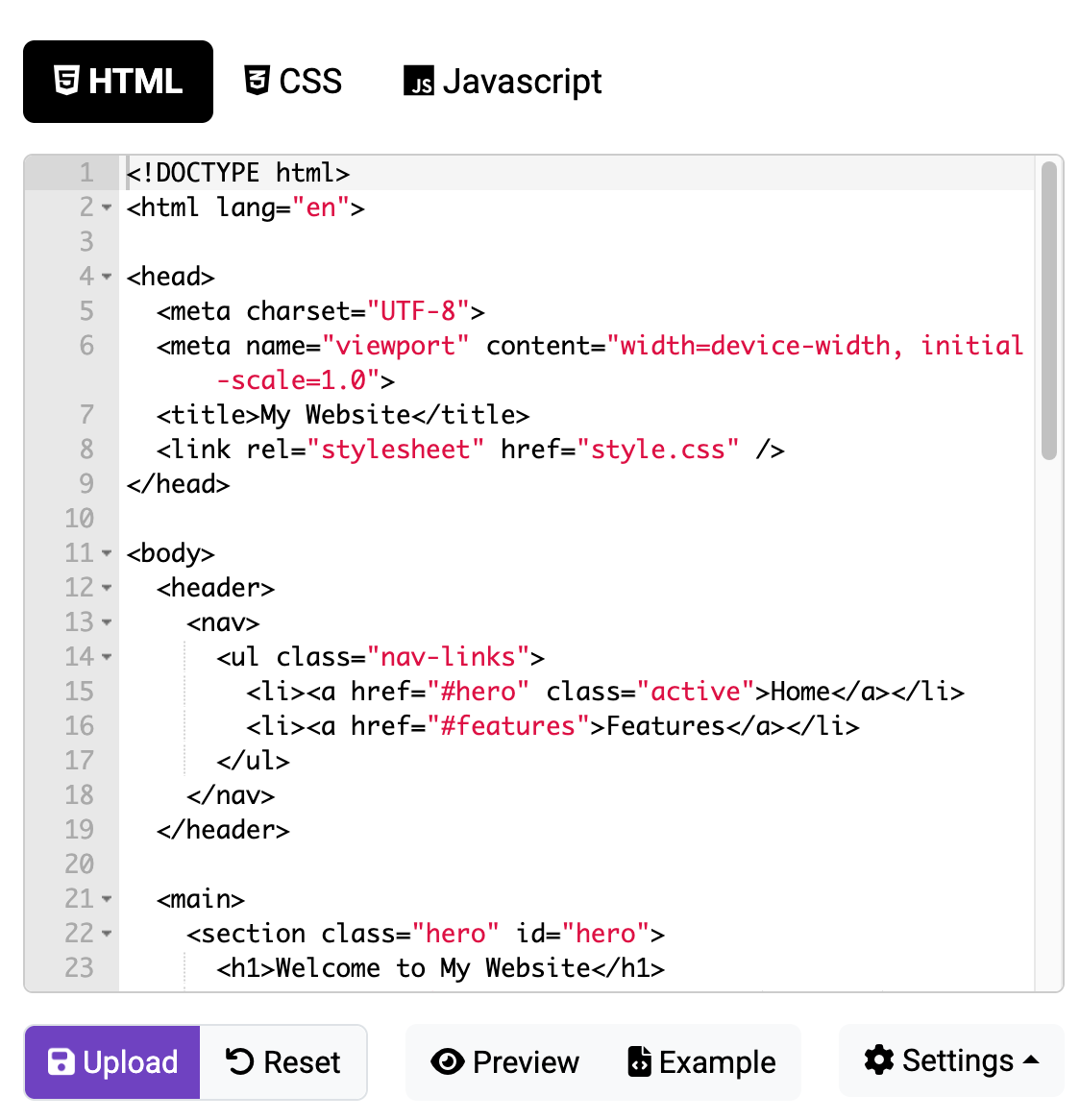 Code Editor