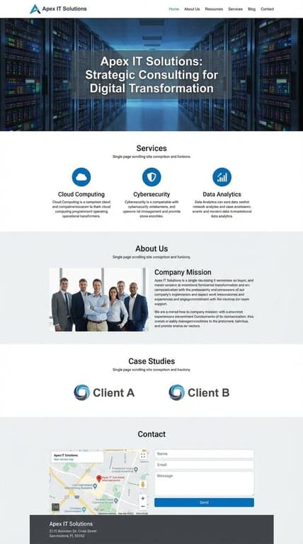 IT Consulting Business Meeting