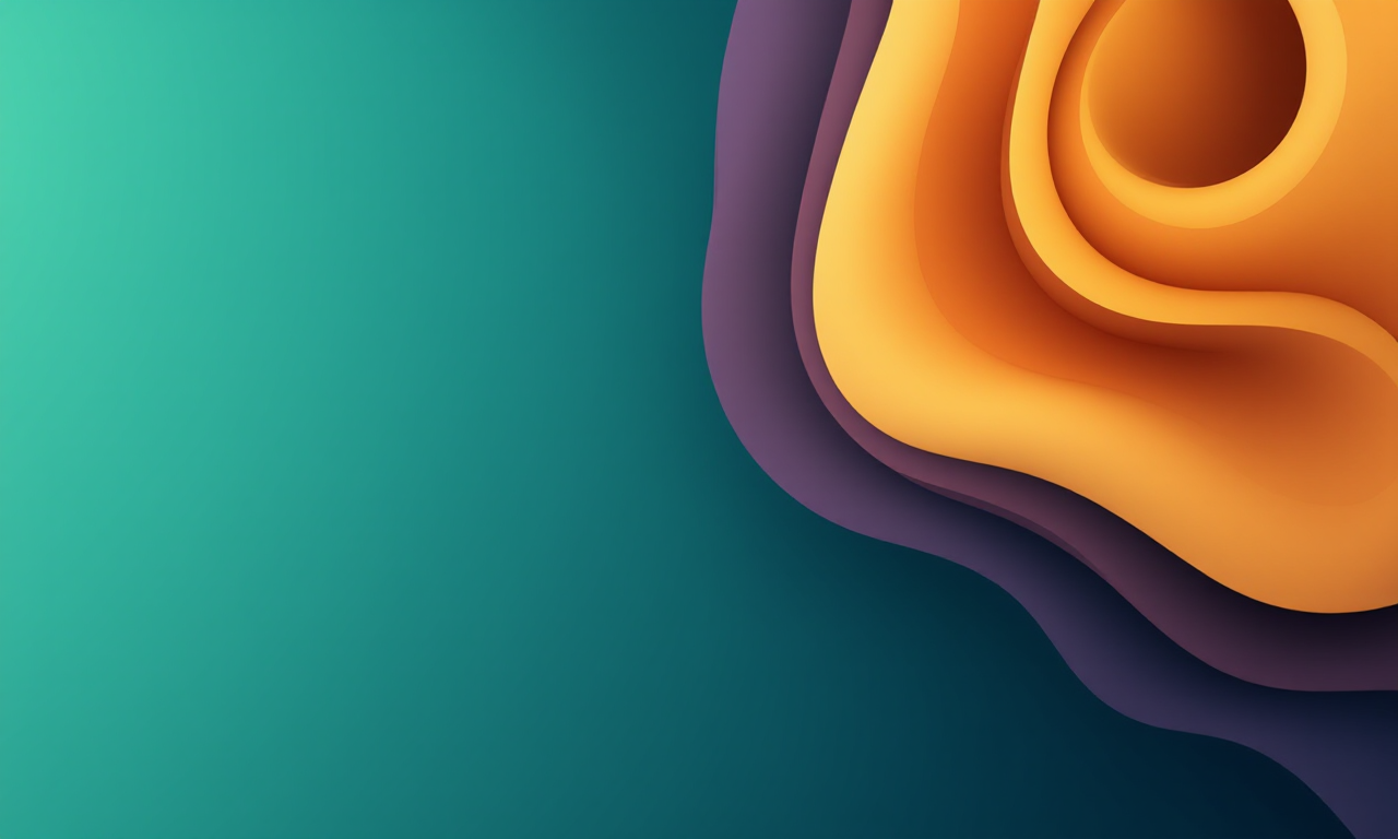 Sleek Abstract SaaS Header