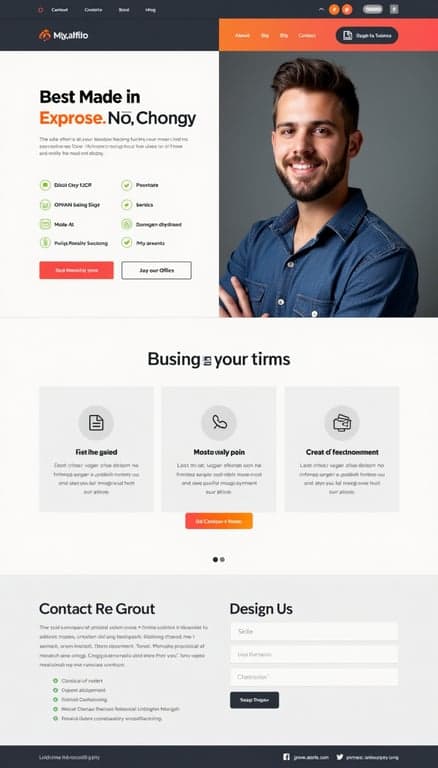 Modern Personal Web Portfolio