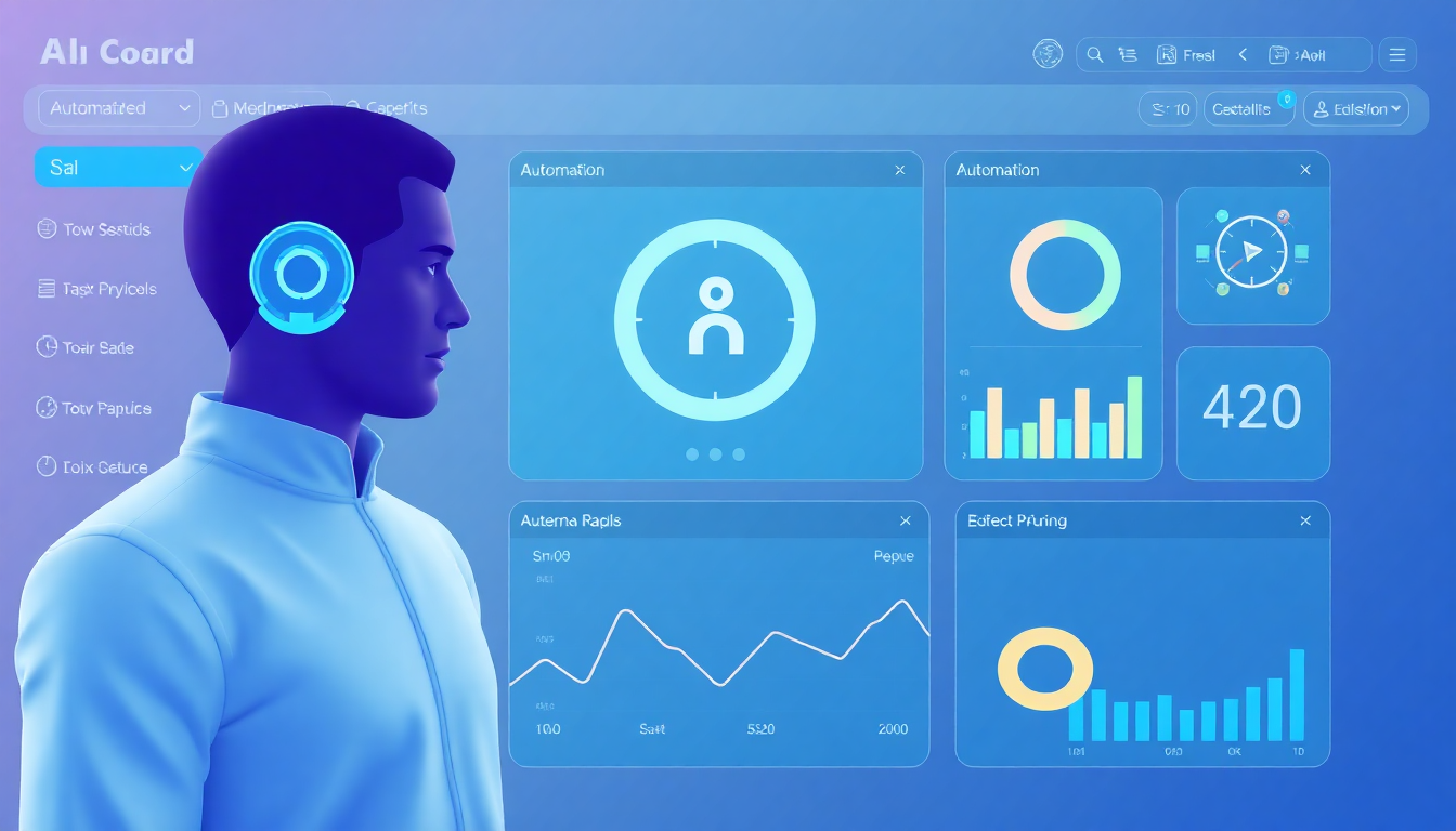 AI Automation Dashboard Interface