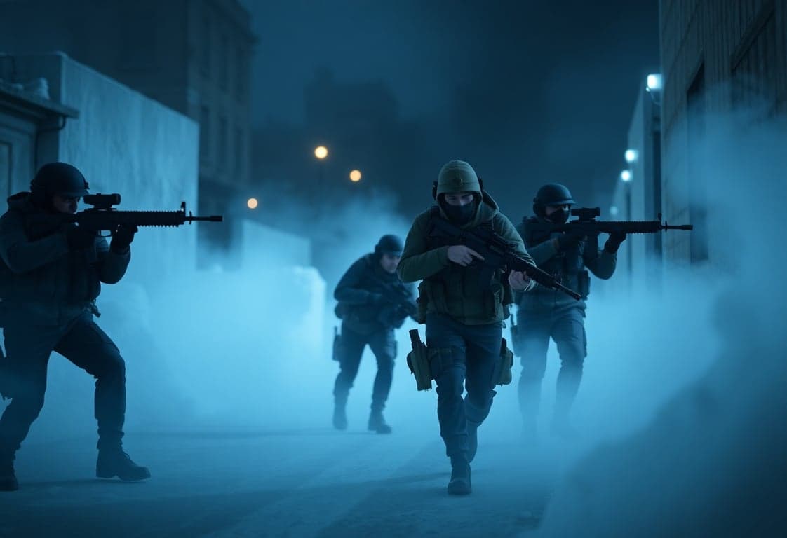 Tactical Team Operation in CS2