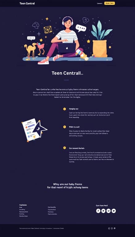 Teen Central Chatroom Design