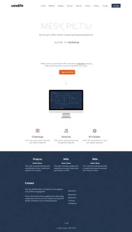 Backend Programmer Portfolio Webpage