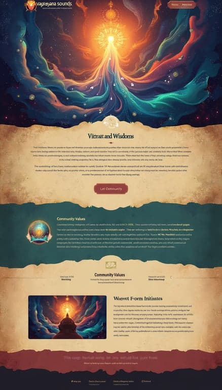 Vajrayana Sounds Community Hub