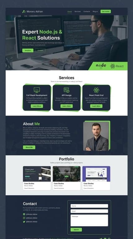 Services Section Redesign