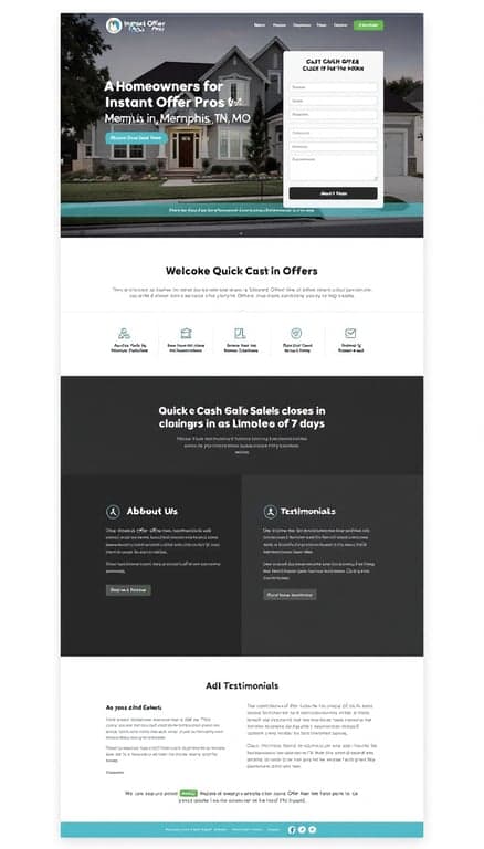 Instant Offer Pros - Homeowners Cash Offers Site