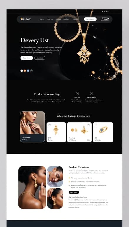 Modern Jewelry E-Commerce Platform
