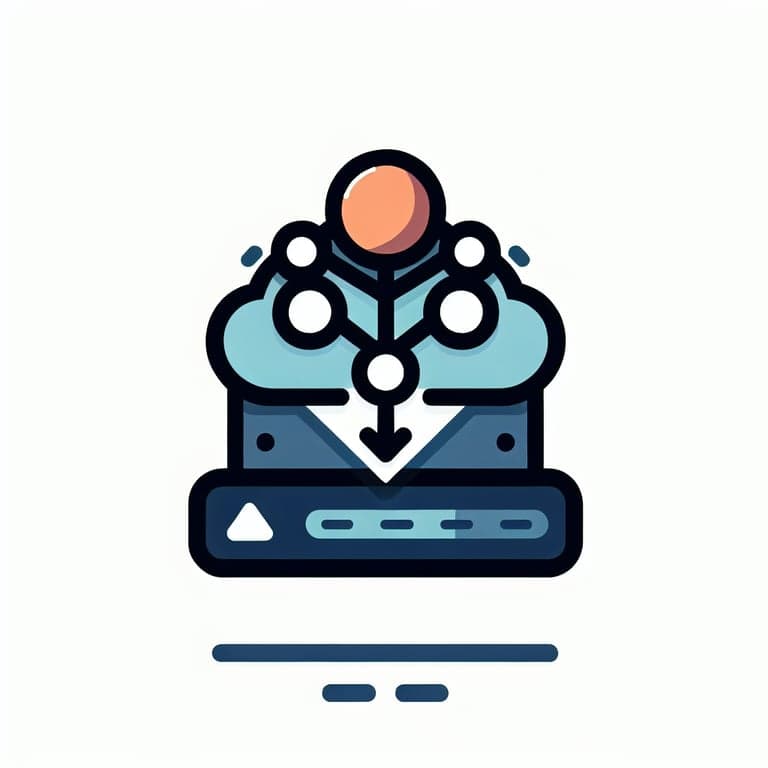Minimalist Web Host Logo