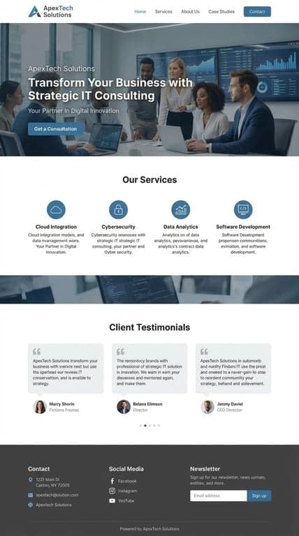 Hero Section with CTA