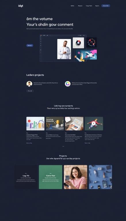 Idgt One-Page Website Design