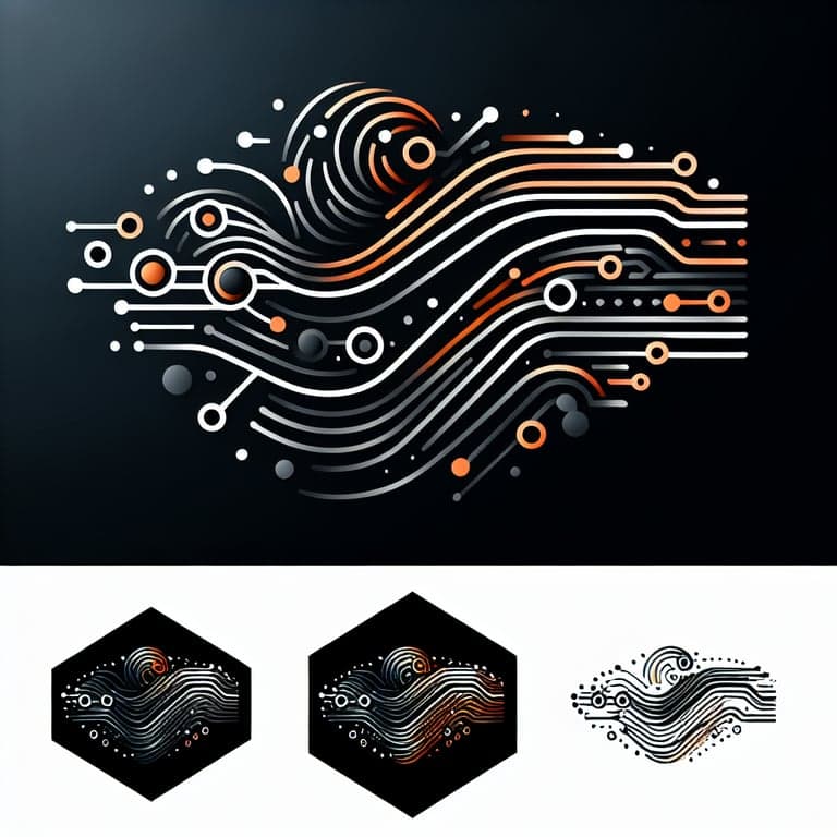 Social Flow Digital Logo Design