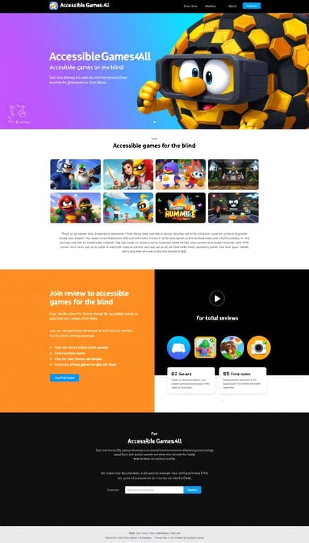Accessible Games Hub