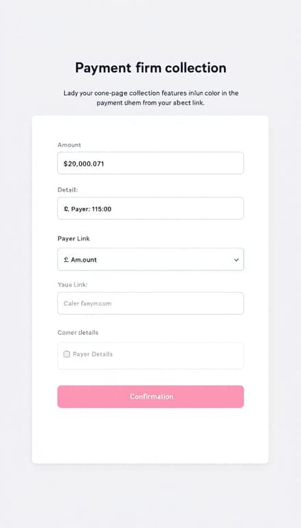 Payment Collection Form Design