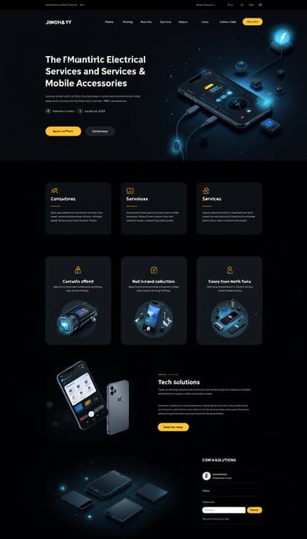 JIMOH&YY Electrical Services Website Design