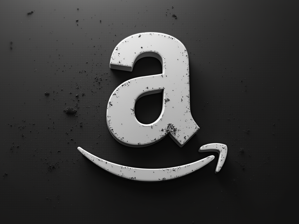 Grayscale Amazon Logo