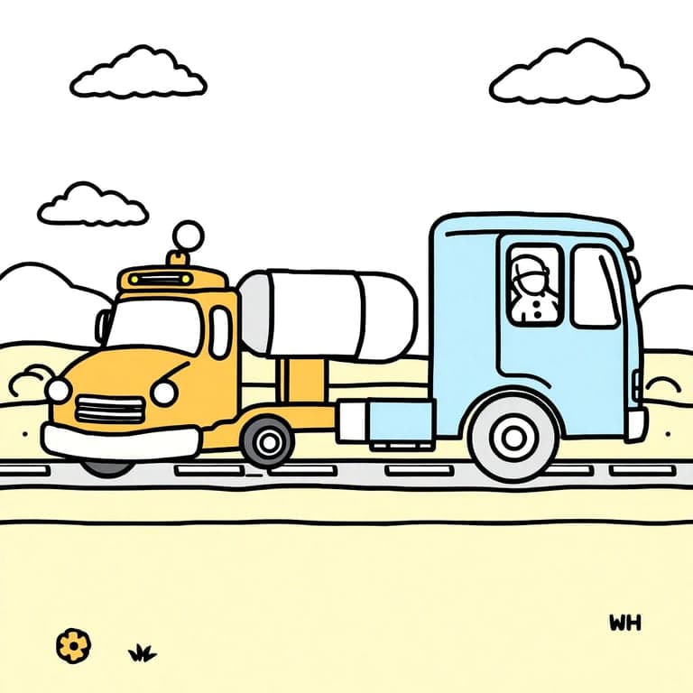 Colorful Transportation Adventures