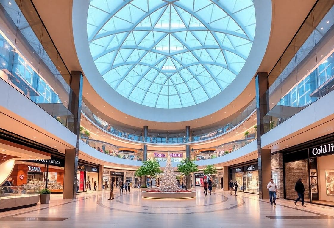 Modern Shopping Mall Design Layout