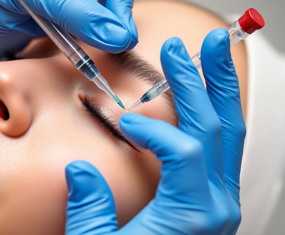 Botox Injection Procedure Close-Up