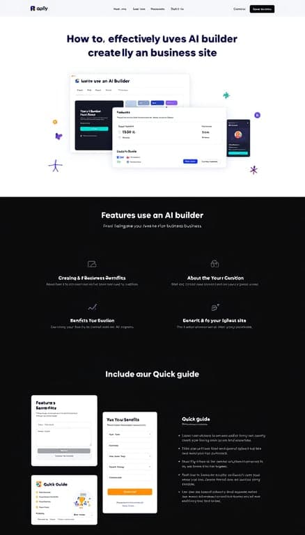 AI Builder Business Site Guide