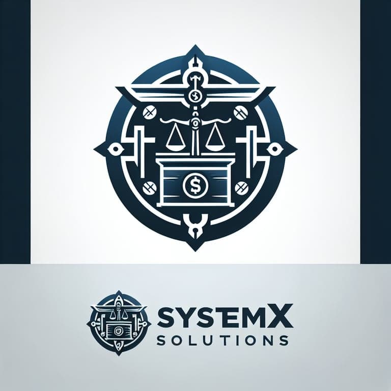 SystemX Solutions Logo Design