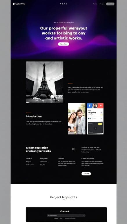 Minimalist Portfolio Design