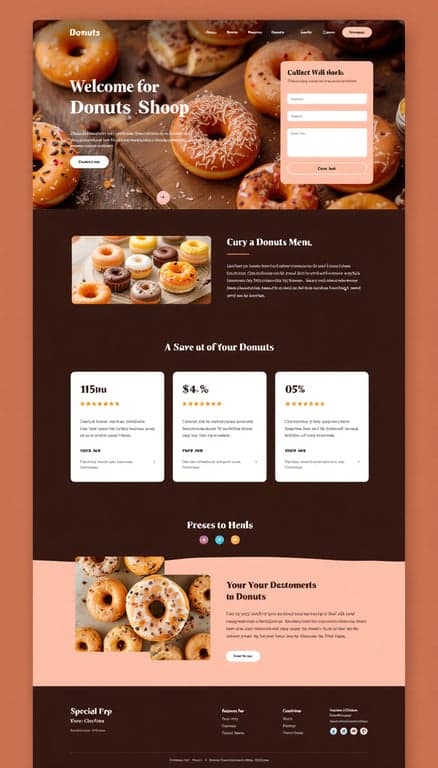 Donut Shop Delightful Design