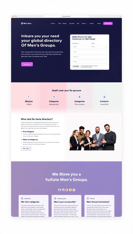Global Men's Groups Directory