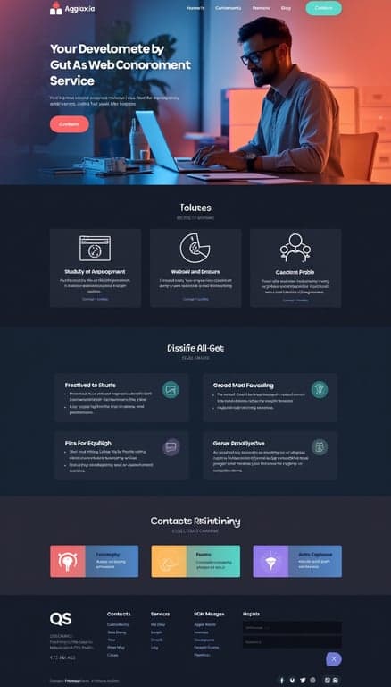 Full Stack Web Development Services Page