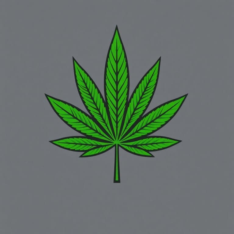 Potgrowhub Logo with Cannabis Leaf