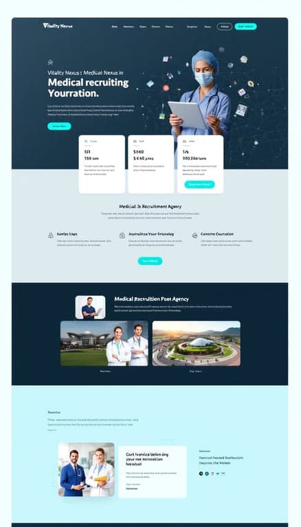 Vitality Nexus Website Design