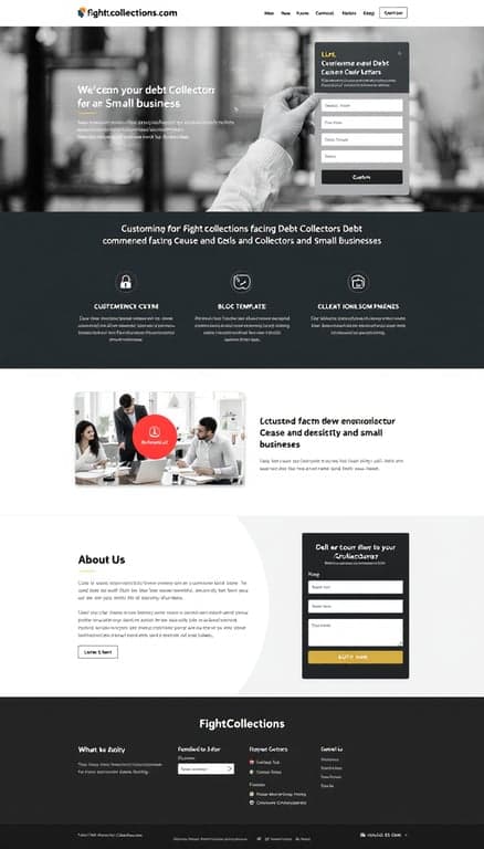 Debt Relief Solutions Website Design