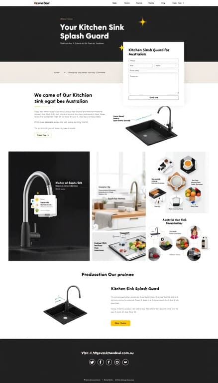 Ezone Deal Kitchen Sink Splash Guard Promotion