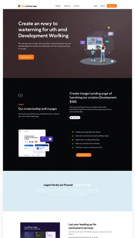 Landing Page Development Showcase