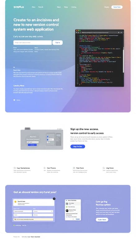 SVNPlus Landing Page Design