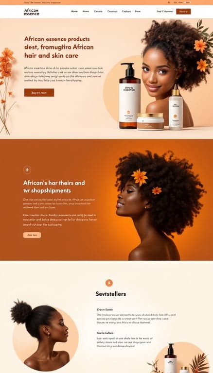 African Essence Product Showcase