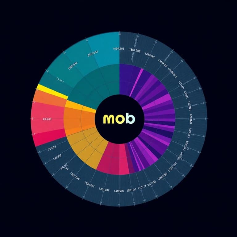 Vibrant Mob Token Distribution Chart