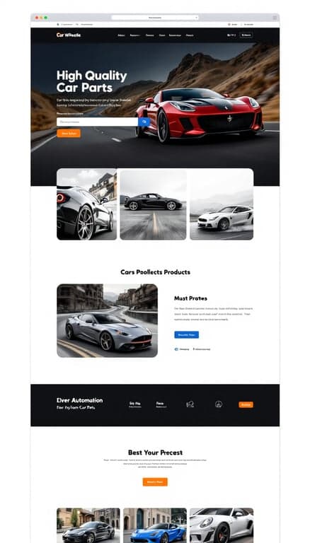 Car Wheelie: Premium Auto Parts Showcase