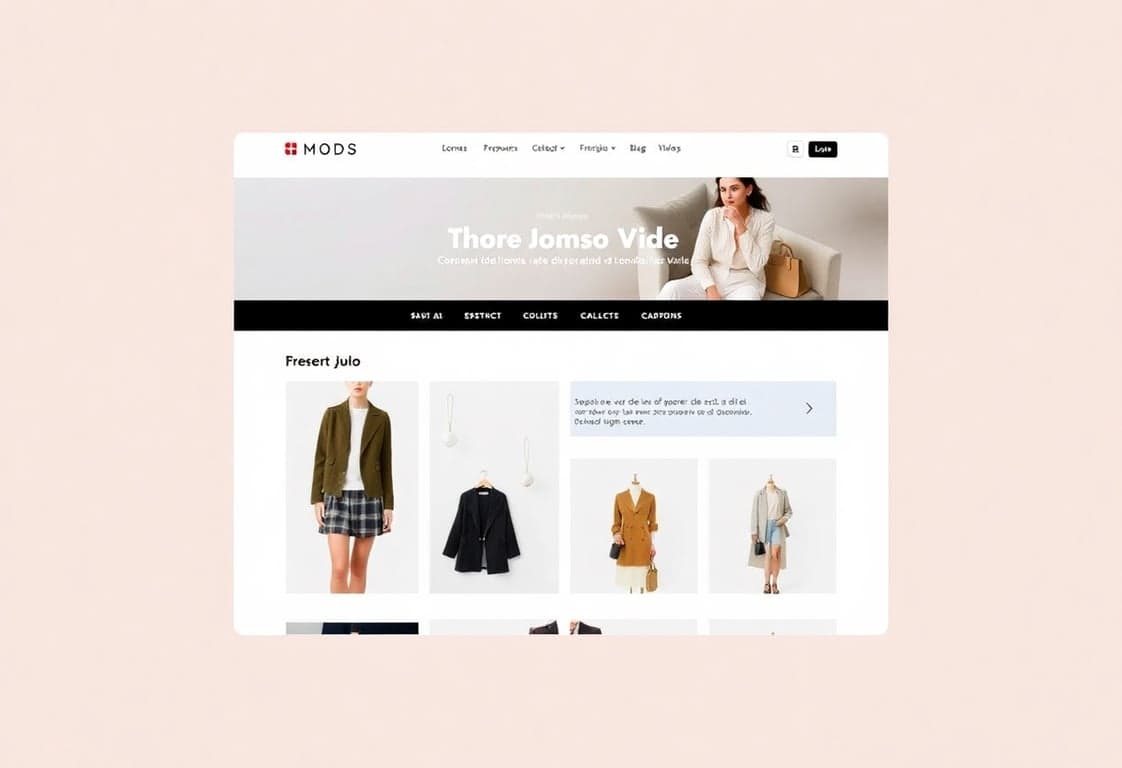 E-commerce Fashion Store Design