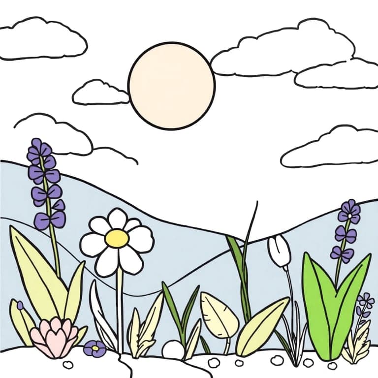 Nature's Coloring Adventure