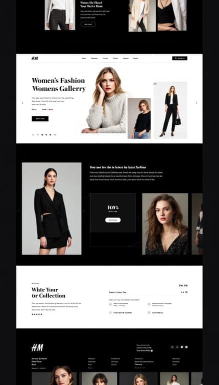 Chic Women's Fashion Web Design