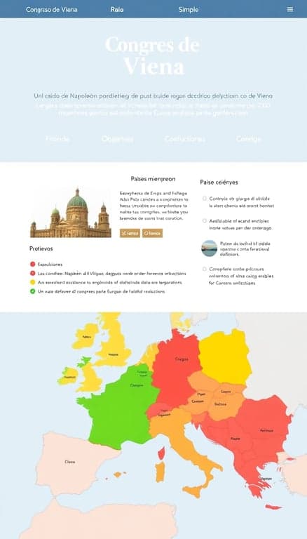 Congreso de Viena: Un Análisis Histórico