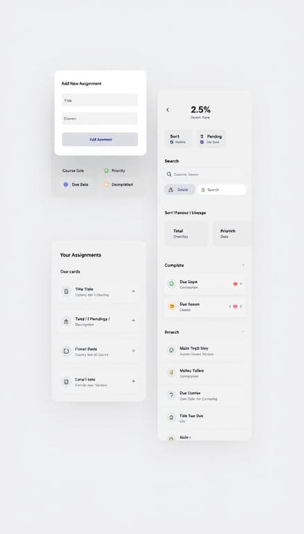 Assignment Tracker Dashboard