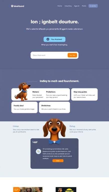 IdeaHound: Personalized Problem Solver with AI Dachshund