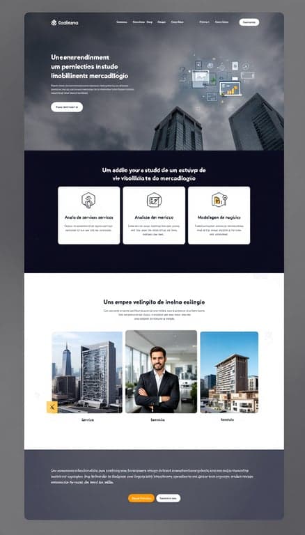 Site Profissional para Empreendimento Imobiliário