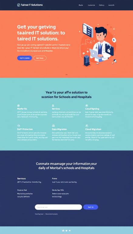 Tailored IT Solutions for Education and Healthcare