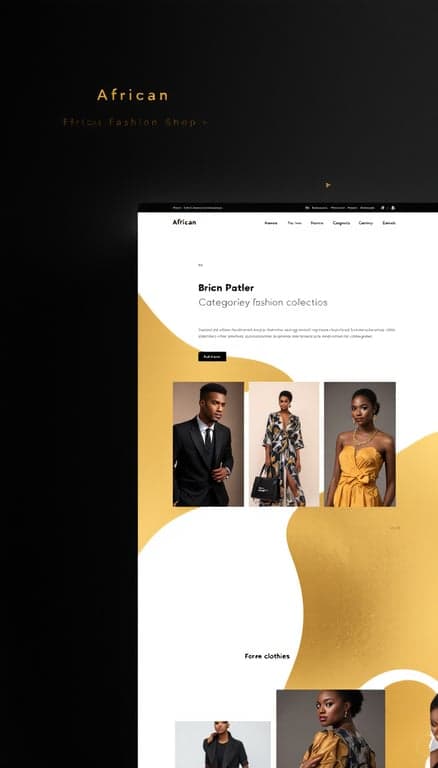 Elegant African Fashion Showcase
