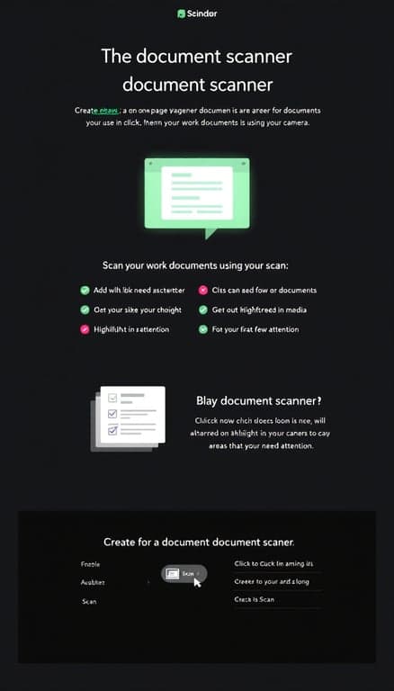 Document Scanner Web App Overview