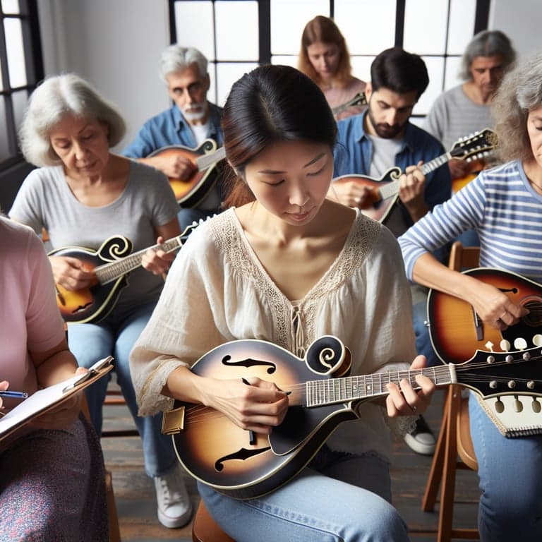 Mandolin Mastery: Workshop in Action