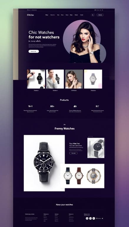 ChicWatches Trendy Shopping Experience
